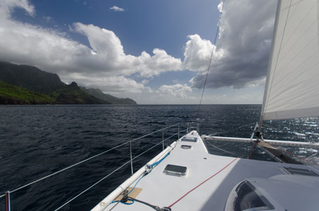 catamaran charter polynésie