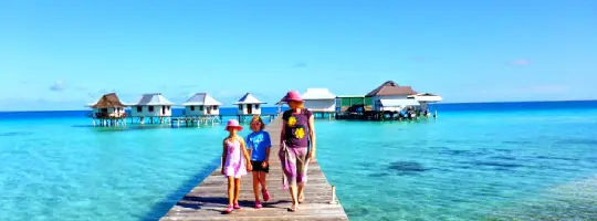 Lagon de Tikehau aux Tuamotu